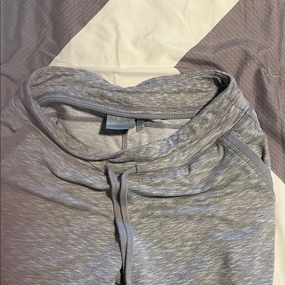 Athleta Heather Gray Joggers